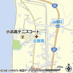 長崎県雲仙市小浜町北野229周辺の地図