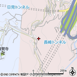 長崎県長崎市芒塚町周辺の地図