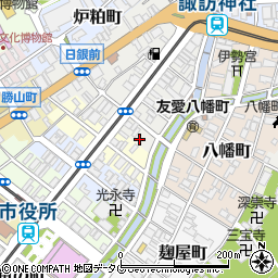 長崎ベビー周辺の地図