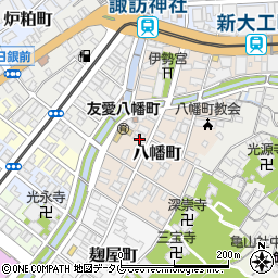 大和産業株式会社　長崎営業所周辺の地図