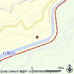熊本県上益城郡御船町田代8027周辺の地図