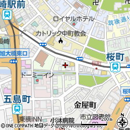 長崎県長崎市恵美須町周辺の地図