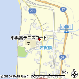 長崎県雲仙市小浜町北野241周辺の地図