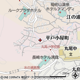 長崎県長崎市平戸小屋町17-22周辺の地図