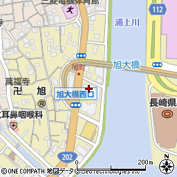 ウイズンタワーシティ長崎店周辺の地図