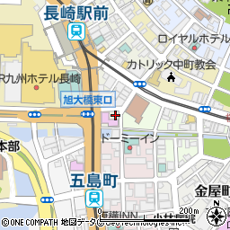 長崎県長崎市大黒町12-5周辺の地図