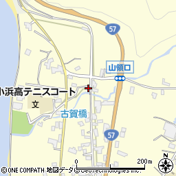長崎県雲仙市小浜町北野218周辺の地図