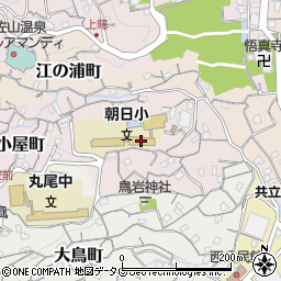 長崎市立朝日小学校周辺の地図