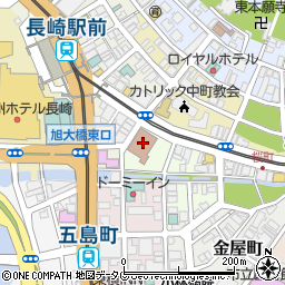 ゆうちょ銀行長崎店周辺の地図