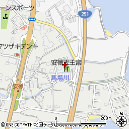 長崎県島原市北安徳町丁-3170周辺の地図