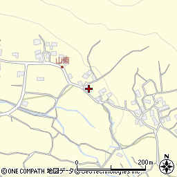 長崎県雲仙市小浜町北野2528周辺の地図