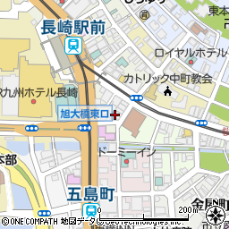 あや鶏 あやどり 長崎駅前店周辺の地図