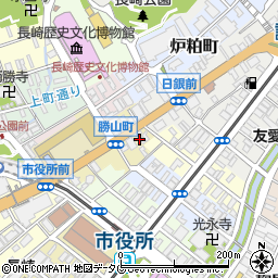 影浦内科医院周辺の地図