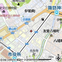 長崎県長崎市大井手町55周辺の地図