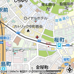 ＪＥＩＳ西日本長崎事務所周辺の地図