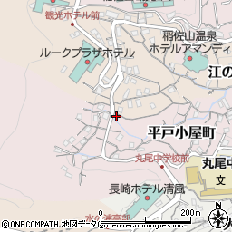 長崎県長崎市平戸小屋町17-36周辺の地図