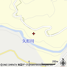 熊本県上益城郡御船町田代4570周辺の地図