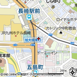 長崎県長崎市大黒町11-1周辺の地図
