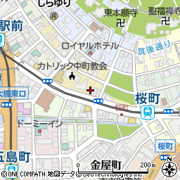 日本通信機器株式会社　長崎営業所周辺の地図