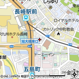 長崎県長崎市大黒町11-4周辺の地図