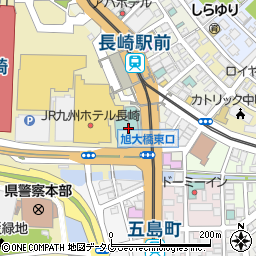 ホテルニュー長崎　鳳凰閣周辺の地図