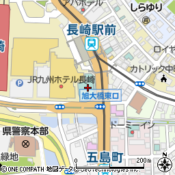 十八親和銀行ホテルニュー長崎 ＡＴＭ周辺の地図
