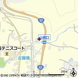 長崎県雲仙市小浜町北野206周辺の地図