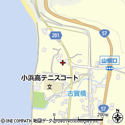 長崎県雲仙市小浜町北野251周辺の地図
