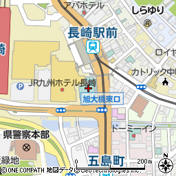 ホテルニュー長崎ハイドレンジャ周辺の地図