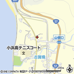 長崎県雲仙市小浜町北野190周辺の地図