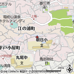 長崎県長崎市平戸小屋町11-17周辺の地図