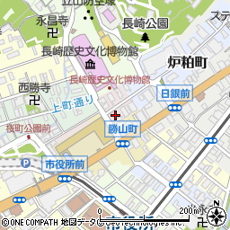 長崎県長崎市八百屋町5周辺の地図