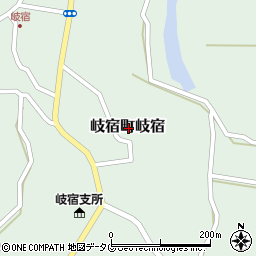 長崎県五島市岐宿町岐宿周辺の地図