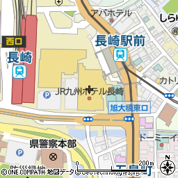 タリーズコーヒー アミュプラザ長崎店周辺の地図