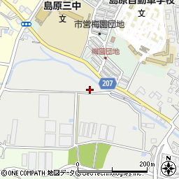 長崎県島原市北安徳町丁-2369周辺の地図