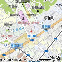 長崎県長崎市八百屋町4周辺の地図