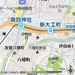 長崎県長崎市伊勢町周辺の地図