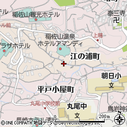 長崎県長崎市江の浦町周辺の地図