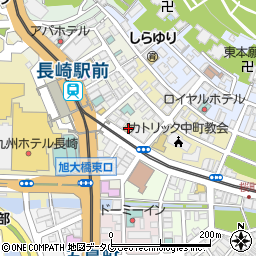 長崎県長崎市大黒町9-27周辺の地図