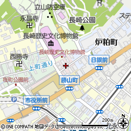 長崎県長崎市八百屋町36-3周辺の地図