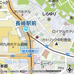 吉野家 長崎駅前店周辺の地図