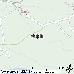長崎県長崎市牧島町周辺の地図