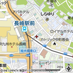 長崎県長崎市大黒町9-30周辺の地図