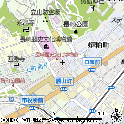 長崎県長崎市八百屋町39周辺の地図