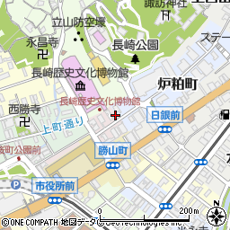 長崎県長崎市八百屋町40周辺の地図