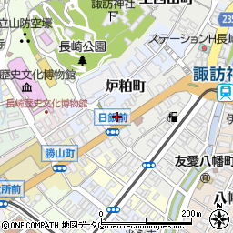 長崎県長崎市馬町46周辺の地図