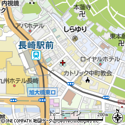 長崎県長崎市大黒町9-5周辺の地図