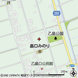 熊本県熊本市南区畠口町周辺の地図