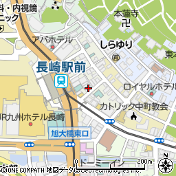 長崎県長崎市大黒町7-10周辺の地図