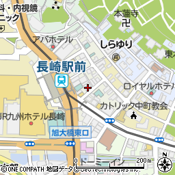 焼鳥 こう庵 長崎駅前周辺の地図